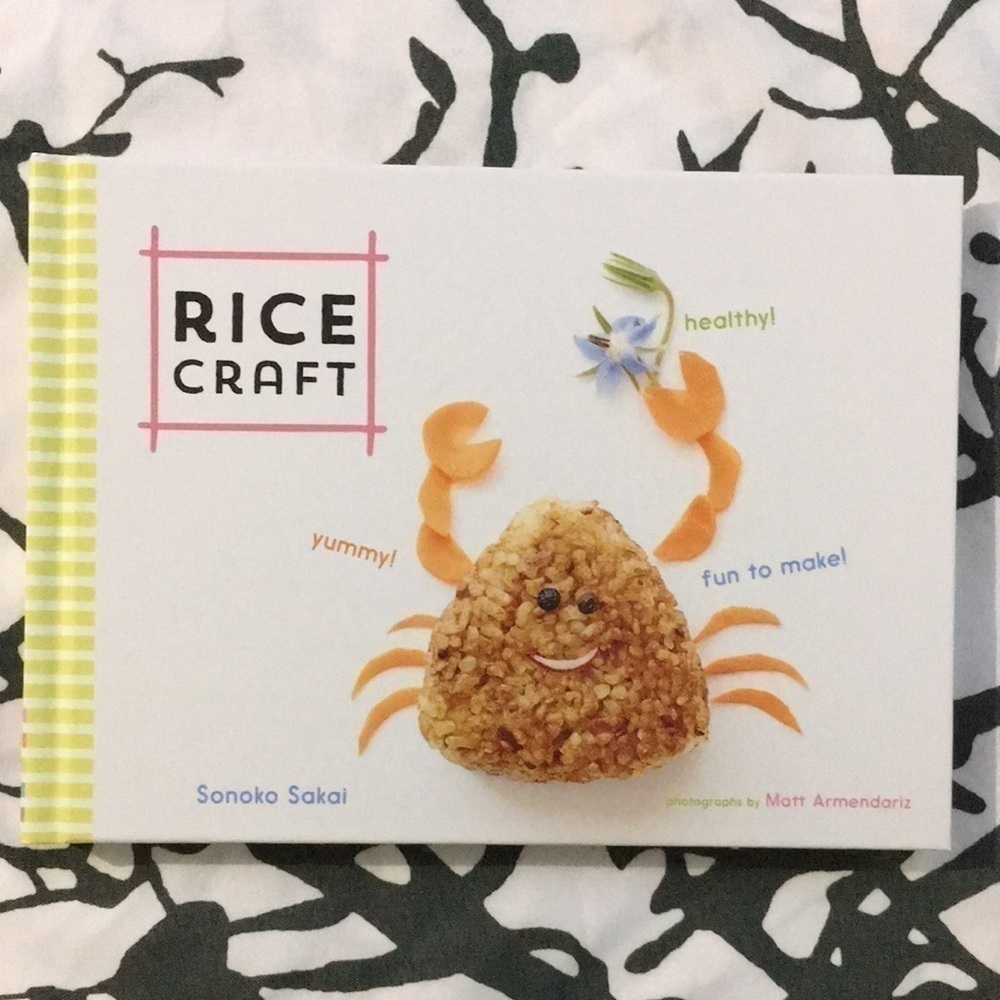 Rice Craft Cookbook Hardcover Sonoko Sakai Japanese Onigiri Bento NWT